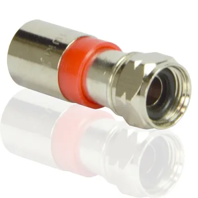 Produktbild von 10x PremiumX Kompressionsstecker XCon S2 F-Kompressionsstecker 7 bis 7,5mm für SAT Kabel Koaxialkabel 120db