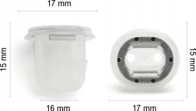 Immagine prodotto di 1X Presa Clip Cubica Per Modanature Bmw E38 E39 E90