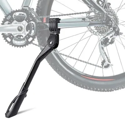 Image de Support à vélo en aluminium de 24 à 29 pouces - réglable - antidérapant - robuste et durable - noir - pour VTT, vélos de ville, vélos de course