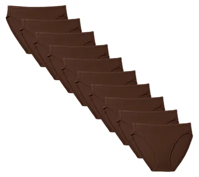 Immagine prodotto di A. Intimo da donna Essentials: slip in cotone elasticizzato, modello bikini a vita alta