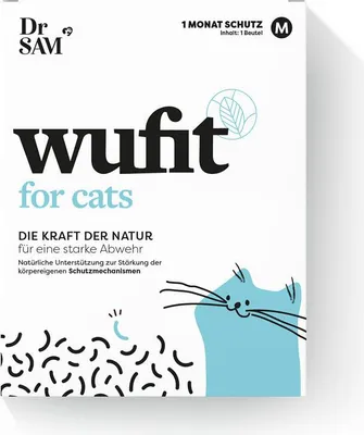Produktbild von Dr. SAM Cat wufit 1 Monat | L (2 Tabletten)