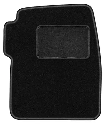 Obrázok produktu pre Velúrový koberec vodiča pre: Land Rover Discovery II 1998-2004 (terénne) – 1 ks, čierny, na mieru – Wielganizator LUX