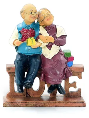 Imagen del producto de Solidchoice - Estatua conmemorativa artesanal para bodas