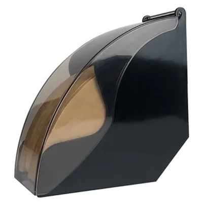 Produktbild von Kaffeefilterhalter Aufbewahrung Kaffeefilter Papierspender Rack mit staubdichter Abdeckung（Schwarz）