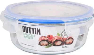 Obrázek produktu pro quttin vzduchotěsná krabička na oběd kulatá 1,3 l (6 kusů)