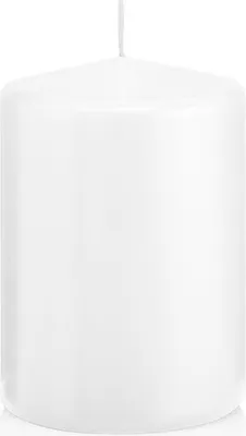 Produktbild von Stumpenkerzen mit ASF Abbrandschutz Weiß 100 x Ø 68 mm, 12 Stück