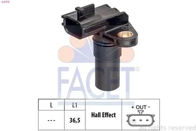 Produktbild von FACET Drehzahlsensor 9.0775 für FIAT PUNTO (188)