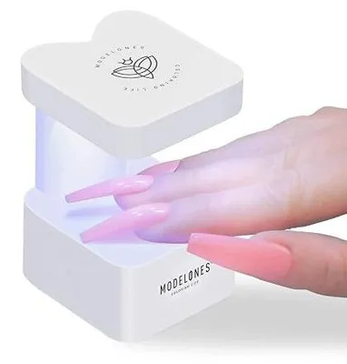 Zdjęcie produktu dla Lampa UV LED do paznokci żelowych 2 timery dla początkujących