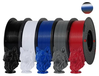 Obrázok produktu pre 3D tlačový filament, materiál PETG, priemer 1,75 mm, zmes A, 5 kg