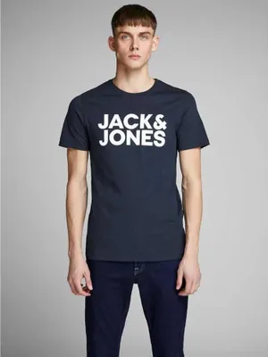 Produktbild von Jack & Jones 12151955, T-Shirt, L, Baumwolle, 1 Stück(e)