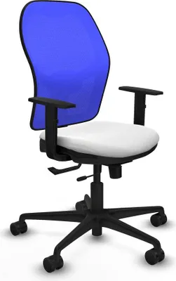 Imagen del producto de Silla de oficina Jorquera Piqueras y Crespo, modelo 1D036N0, color blanco