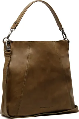 Produktbild von The Chesterfield Brand Leder Schultertasche Sintra Shoulderbag Olive Green olivgrün