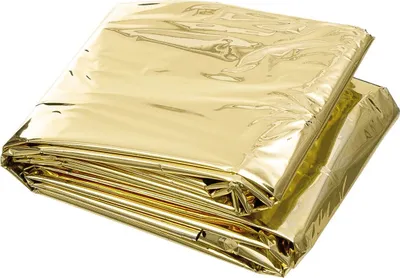 Produktbild von MFH | Max Fuchs | Rettungsdecke | gold/silber | 213 x 132 cm