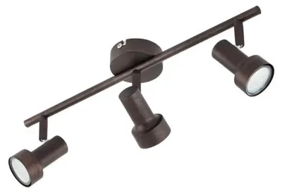 Obrázok produktu pre Stropné svietidlo BRILONER 3xLED GU10 3W antická meď