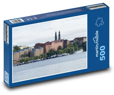 Obrázok produktu pre martinpuzzle – Puzzle 500 – Štokholm – Švédsko, mesto