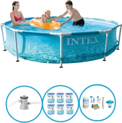 Produktbild von Intex Pool Metal Frame - Pool-Paket - 305x76 cm