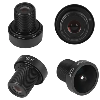 Immagine prodotto di Obiettivo della telecamera di sicurezza, obiettivo grandangolare, obiettivo 5MP, obiettivo CCTV, obiettivo CCTV IR