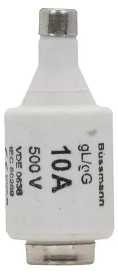 Produktbild von Eaton Diazed-Sicherung DII, 10A, E27, 500V AC, gL/gG, träge, 1 Stk.