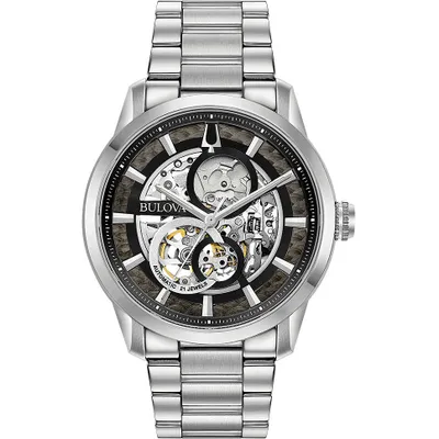 Produktbild von Mechanishe Bulova Silber   Kollektion Automatic Sutton - mann