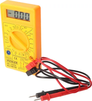 Productafbeelding van Digitale multimeter MM-1, met verlicht display, ideaal voor modelbouw, hobby, werkplaats en huishouden