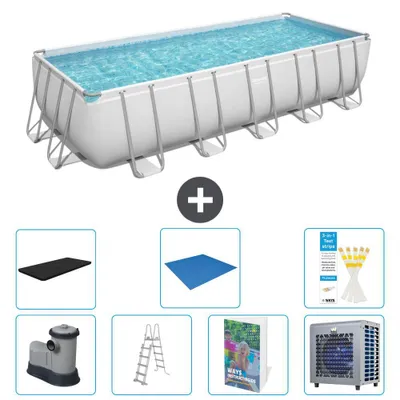 Produktbild von Bestway Power Steel Rechteckig - 640x274x132 cm - 8-teilig  S626