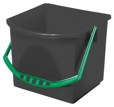 Produktbild von VERMOP Eimer 17 L, grün, 31 x 32,5 x 26,5 cm | 1 Stück