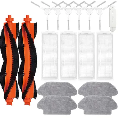 Zubehörset für Xiaomi Saugroboter Mop 2S/S12, 2+6+4+4