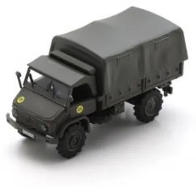 Productafbeelding van BW MB Unimog S404, olijgroen / schaal 1:87