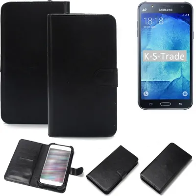 Produktbild von K-S-Trade Handyhülle Schutzhülle kompatibel mit Samsung Galaxy J7 Handy Schutz Hülle Handyhülle Bumper schwarz 1x