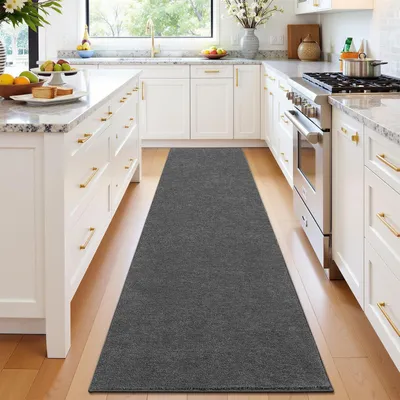 Immagine prodotto di Tappeto Enyhom per corridoio, 80 x 240 cm - Morbido e lavabile, antiscivolo, ideale per cucine e ingressi