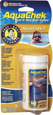 Produktbild von 50 wasserteststreifen, 7 funktionen Aquachek 541752AEU