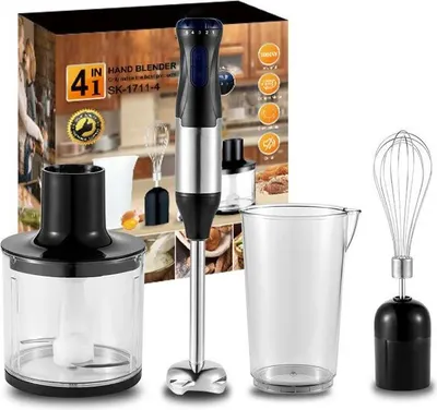 Zdjęcie produktu dla Blender ręczny, moc 1000 W, wielofunkcyjna konstrukcja, 4 w 1