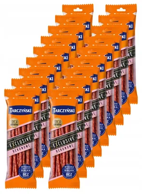 Produktbild von Tarczynski Kabanossi Bacon 18x 90g - Cabanossi Schweinefleisch Wurst Snack