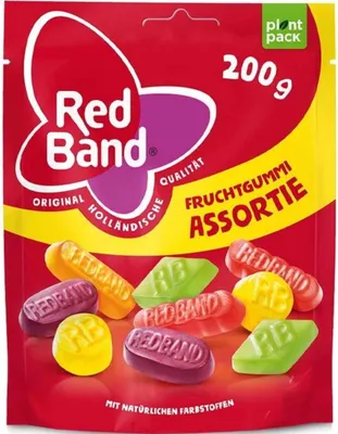 Produktbild von Red Band Fruchtgummi Assortie 200g