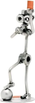 Produktbild von Metall Schiedsrichter Figur handgefertigt – Unikat von