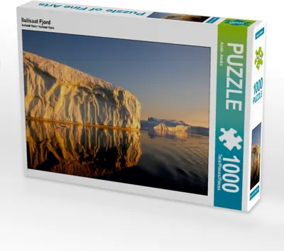 Produktbild von CALVENDO Puzzle Ilulisaat Fjord 1000 Teile Puzzle quer | 1000 Teile Lege-Größe 64x48cm Foto-Puzzle für glückliche Stunden