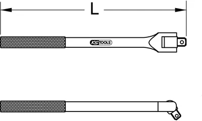 Produktbild von KS TOOLS 963.3451 Doppel-Gelenkschlüssel
