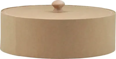 Produktbild von Rundbox aus Pappe mit Deckel Ø 20x6,5 cm
