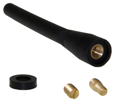 Produktbild von Premium 10cm Kurz Stab Antenne Schwarz M5 M6 Auto Radio für viele Fahrzeuge