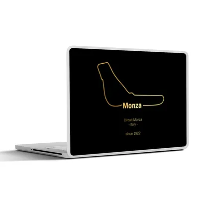 Produktbild von MuchoWow® Laptop Aufkleber Sticker Cover Monza - Formel 1 - Rennstrecke 36.5x27.5 cm - Laptop-Sticker