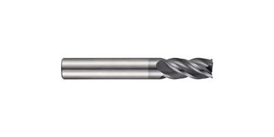 Produktbild von Schaftfräser S763 D.3mm R.0,3mm Gesamt-L.40mm Schneiden-L.9mm HM AlCrN 40Grad
