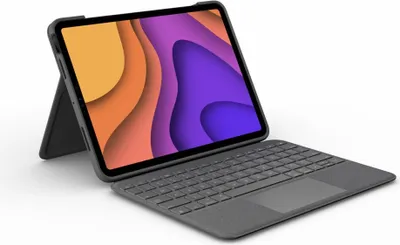 Produktbild von Logitech Folio Touch - QWERTY - Spanisch - Trackpad - 1,8 cm - 1 mm - Apple