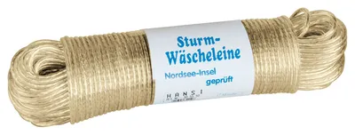 Produktbild von homeXpert Wäscheleine STURM Vollstahleinlage, Stärke 3,5 mm Länge: 50 m ummantelt