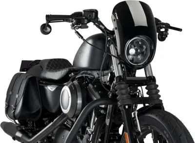 Produktbild von PUIG 21083N Anarchy  passend fuer HARLEY DAVIDSON SPORTSTER 883 IRON XL883N Schwarz