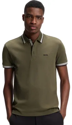 Produktbild von poloshirts BOSS Green groen pique
