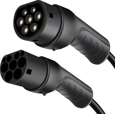 Produktbild von Ladekabel Elektroauto Typ 2 3-phasig 32A 22kW 7,5m