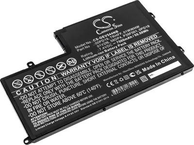 Produktbild von TECHTEK Laptop Akkus Kompatibel mit [DELL] Dl011307-prr13g01, Ins14md-1328r, Ins14md-1528s, Ins14md-1628r, Ins14md-2728s, Ins14md-3628s, Ins14md-3628