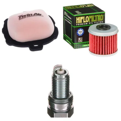 Image de Kit d'entretien pour Honda CRF 250 R, année 2022 : filtre à air, filtre à huile, bougie d'allumage de Pamoto - Neuf