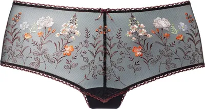 Produktbild von LASCANA Stringpanty schwarz-bunt Größe 32/34