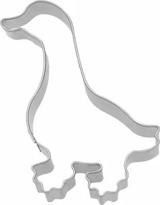 Immagine prodotto di Birkmann tagliabiscotti oca piccola, tagliabiscotti, stampo per biscotti, biscotti, biscotti, acciaio inox, 7,5 cm, 189829